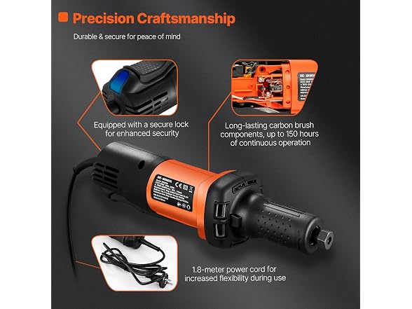Die Grinder, 1/4" Collet Variable Speed