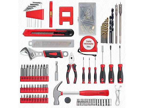Prekull Tool Set with 8V Cordless Drill
