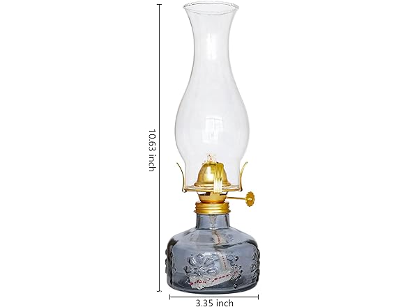 SYOENK 2 Pcs Chamber Oil Lamps