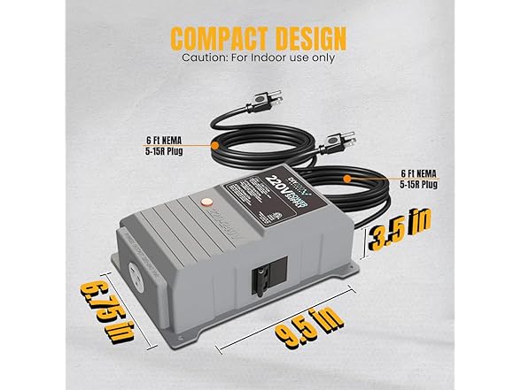 K KRIEGER DIY220 Quick Connect 220V