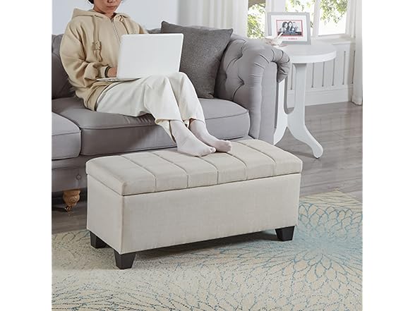 Uneeruiqy Upholstered Ottoman Bench