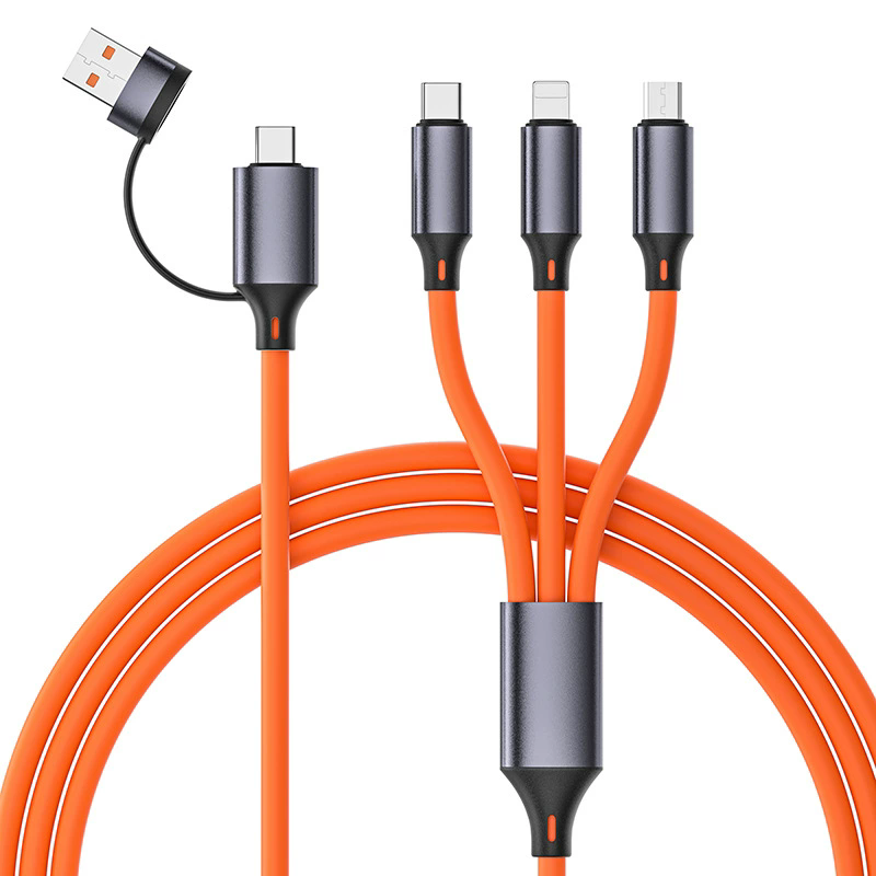 3P Experts Bold Dual 4-n-1 Charging Cable - Gallery 7