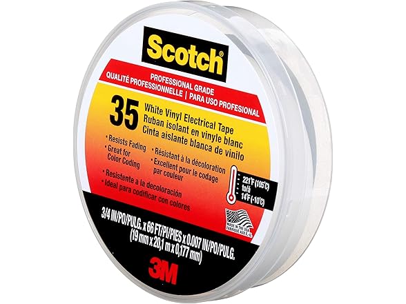 3M Scotch Super Vinyl Electrical Tape