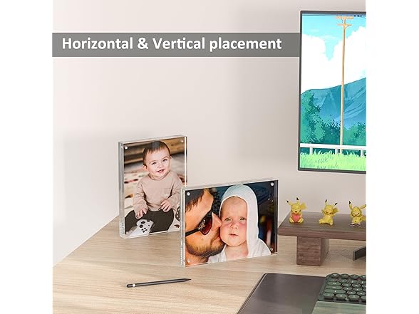 Hongtuocb Acrylic Clear Picture Frame