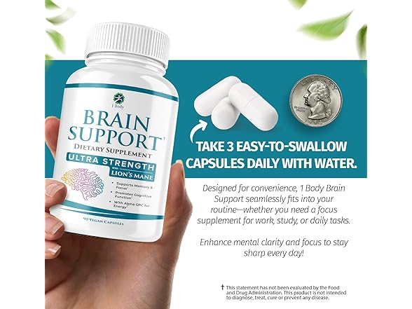1 Body Nootropic Brain Booster