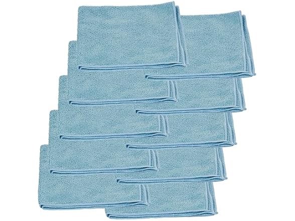 Unger Commercial Microfiber Cleaning Cloth 10 Pack