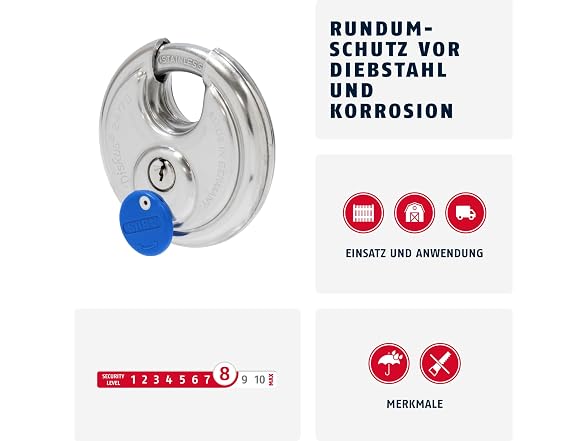 Abus 24IB/70mm Diskus Padlock