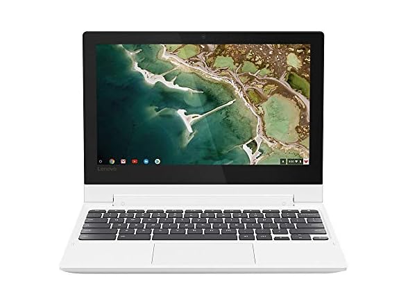 Lenovo Chromebook C330 2-in-1 Convertible Laptop, 11.6" HD Display, MediaTek MT8173C, 4GB RAM, 64GB Storage, Chrome OS, Blizzard White (Open Box)