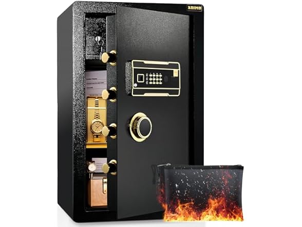 ADIMO Safe Box, 3.6 Cuft Large Heavy Duty