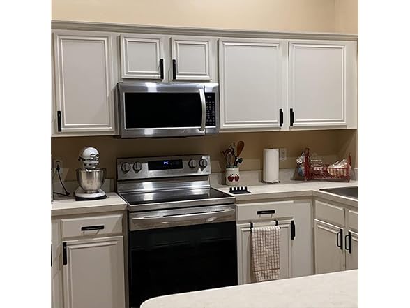 Matte Black Round Cabinet Handles