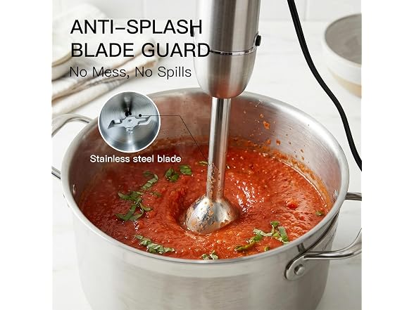 Megawise 1000W 5-in-1 Immersion Hand Blender