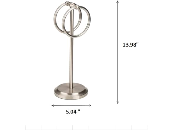 J&V Textiles Fingertip Towel Holder