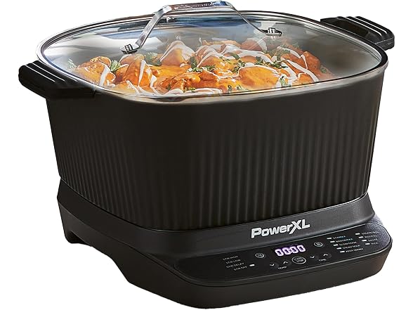 PowerXL STIRMAX DELUXE 7.5 Quart Digital Multi-Cooker - Gallery 2