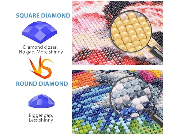 Full Drill Cartoon Girl Bathing Square 