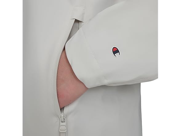 Champion Men Hooded Rain Slicker