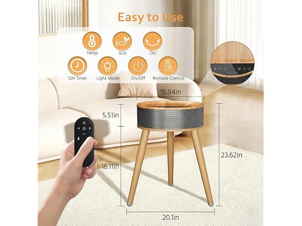 yoyomax 1500W Space Heater