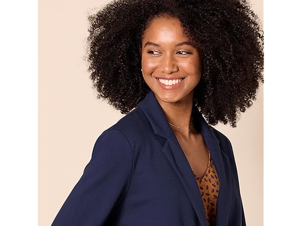 Amazon Essentials Womens Ponte Blazer