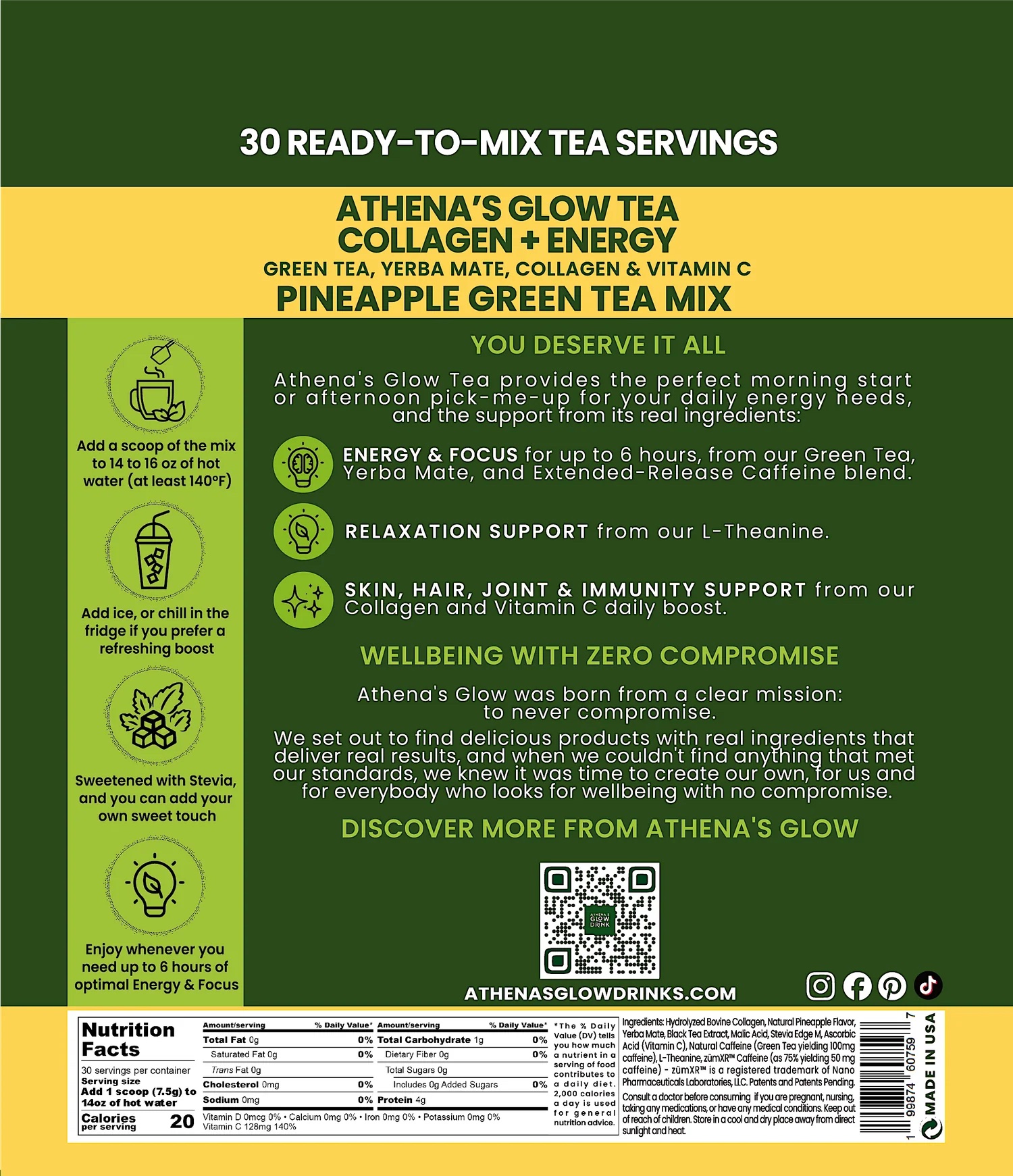 Athena's Glow Tea Mix | 2-Pack - Gallery 9