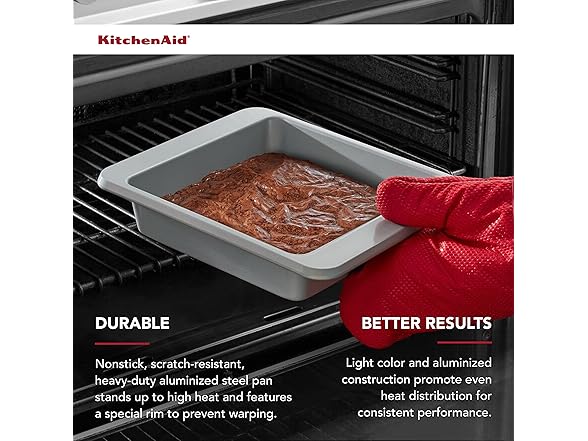 KitchenAid 9" Nonstick Square Cake Pan