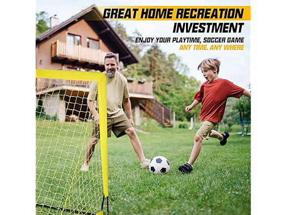 UZTUGG Soccer Goals 2 Pack 4' x 3'