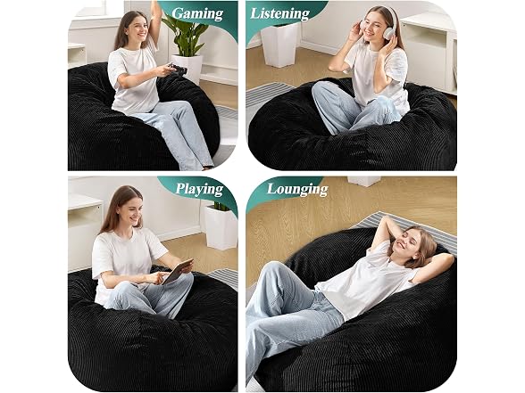 Cansunna Bean Bag Chair for Adults