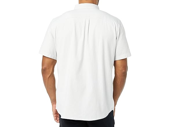 Amazon Essentials Mens SS Stretch Oxford Shirt Slim