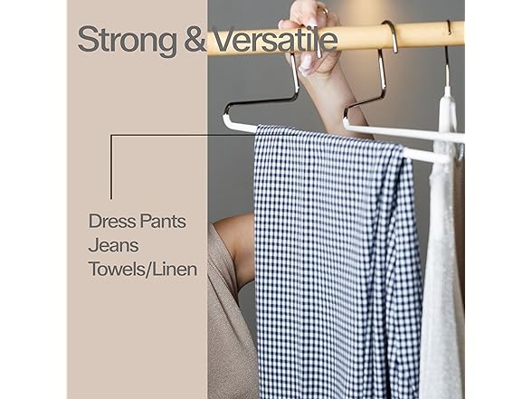 MAWA Non-Slip Space-Saving Hanger 4Pk