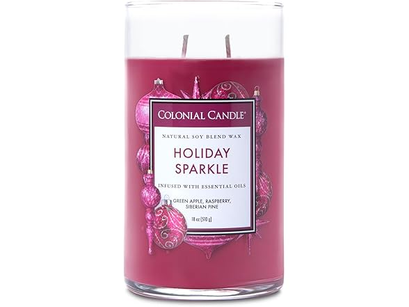 Colonial Candle Holiday Sparkle,19 oz
