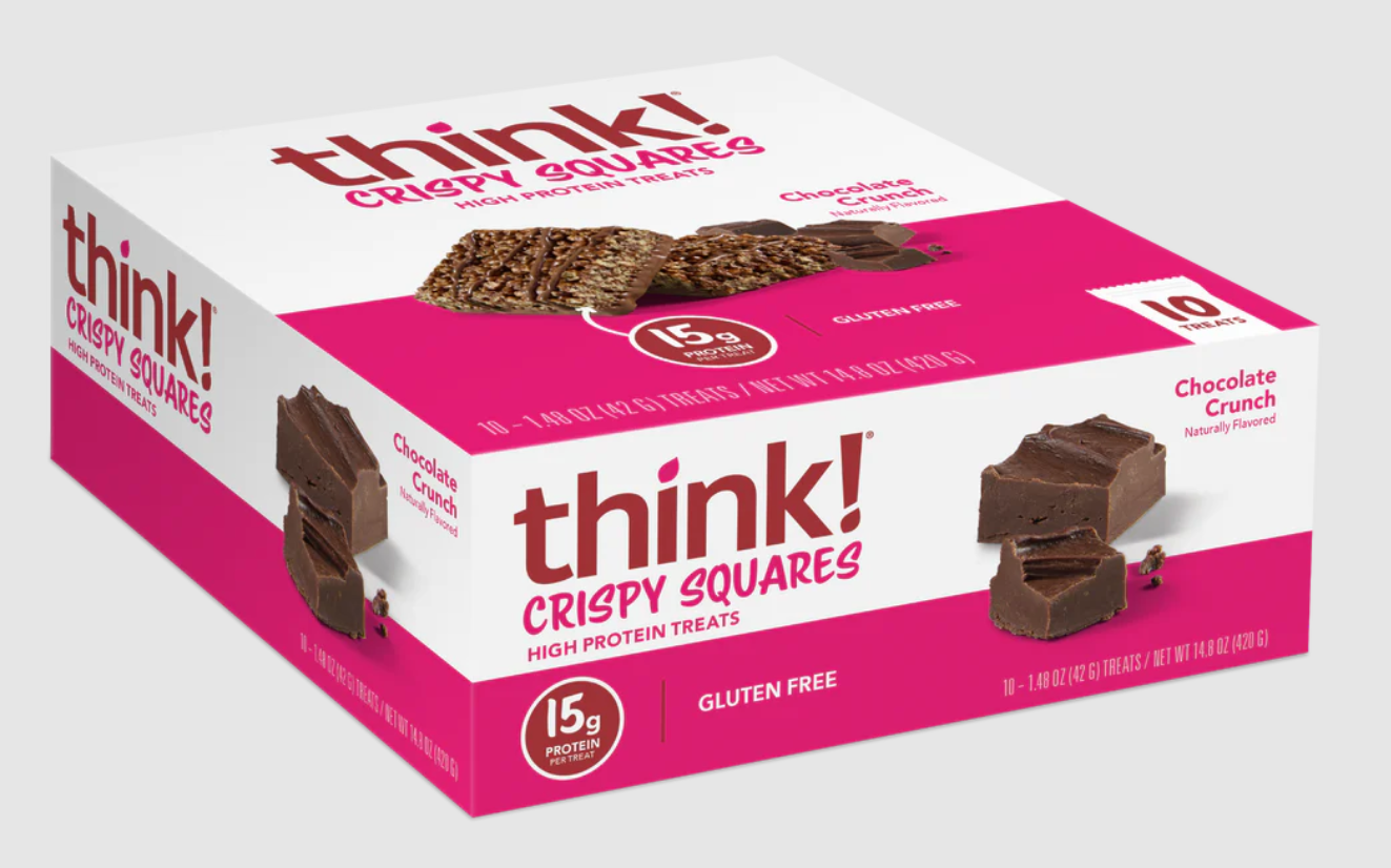 Think! Chocolate Crunch Squares 10ct - Gallery 3
