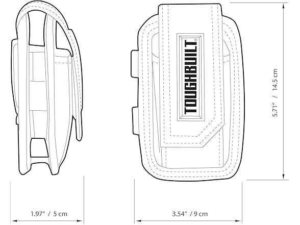 ToughBuilt TB-33C Smartphone Pouch - Header Card - Box - En