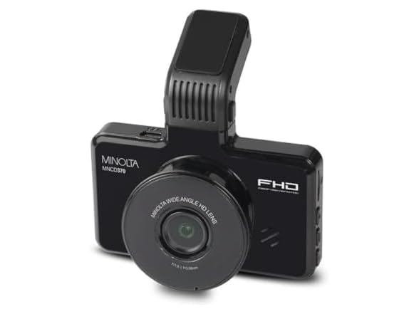 Minolta MNCD370 1080p Dash Cam (Black)