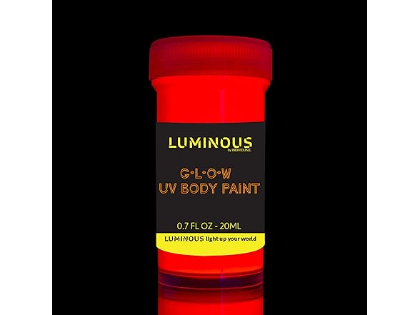 2-Pack Luminous UV Neon Body Paint Set