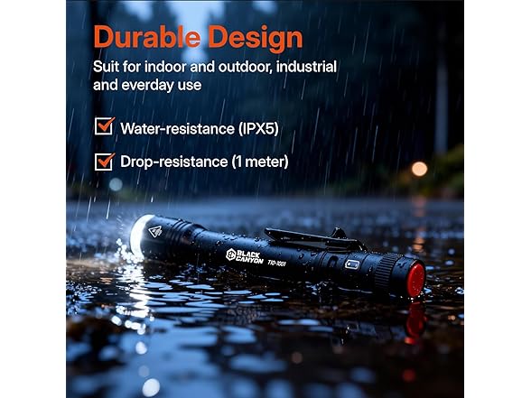 BLACK CANYON Small Flashlight 2-Pack