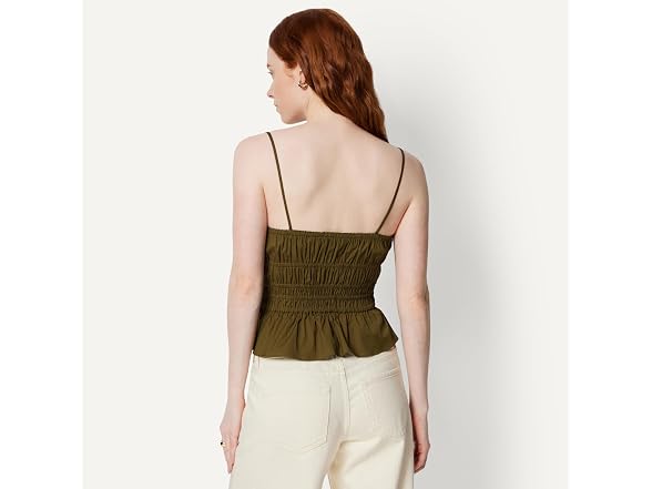 Amazon Essentials Women Regular-fit Smocked Tank
