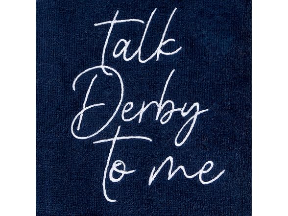 SKL Home Talk Derby 100% Cotton Embroidered 2pc Hand Towel Set