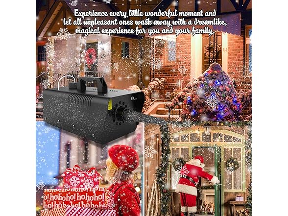 1byone 650W Snow Machine