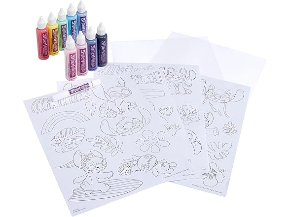 Stitch CRA-Z-Gels 3D Deluxe DIY Sticker Maker Set