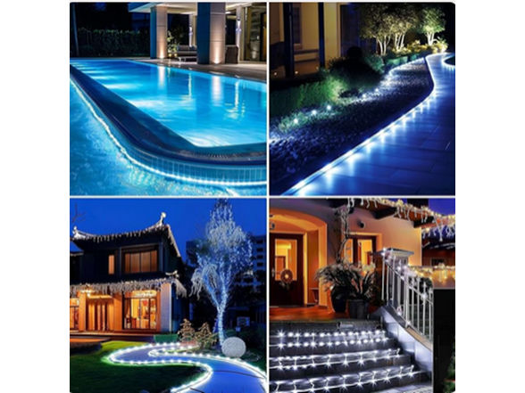 Hakol 500 LED Outdoor Rope Lights – 28M/92ft- Cool White