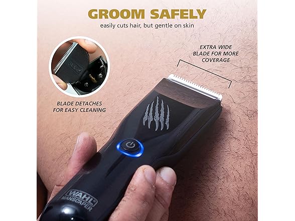 Wahl Manscaper Rechargeable Body Hair Trimmer