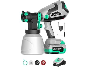 $38.99, Was $129.99, 70% Off! 20V Cordless Paint Sprayer w/ Battery dealfomo