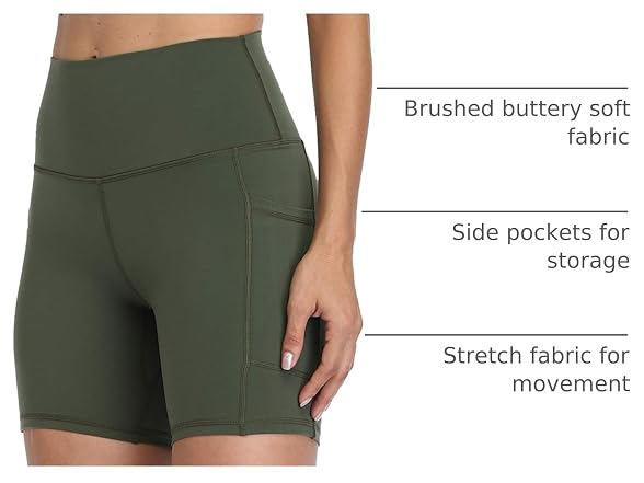 Colorfulkoala Women (L) High Waisted Biker Tights