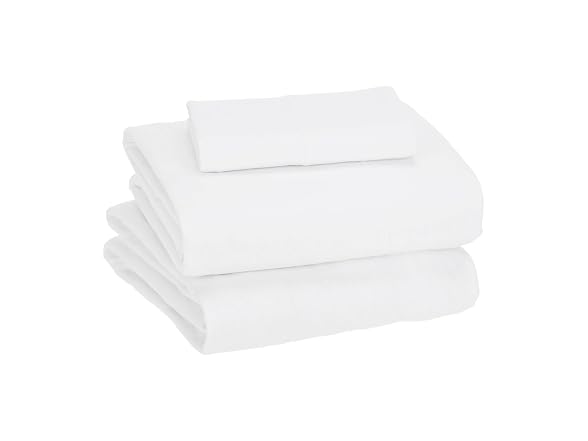 Amazon Basics 3 Piece Sheets Set, Toddler