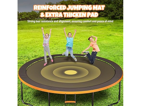 Kiivakii Trampoline 12ft ASTM Approval