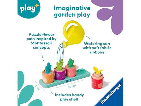 Ravensburger Play+ Puzzle and Play Set