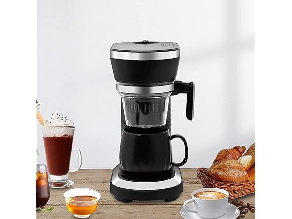 JAVASTARR Grind and Brew Coffee Maker