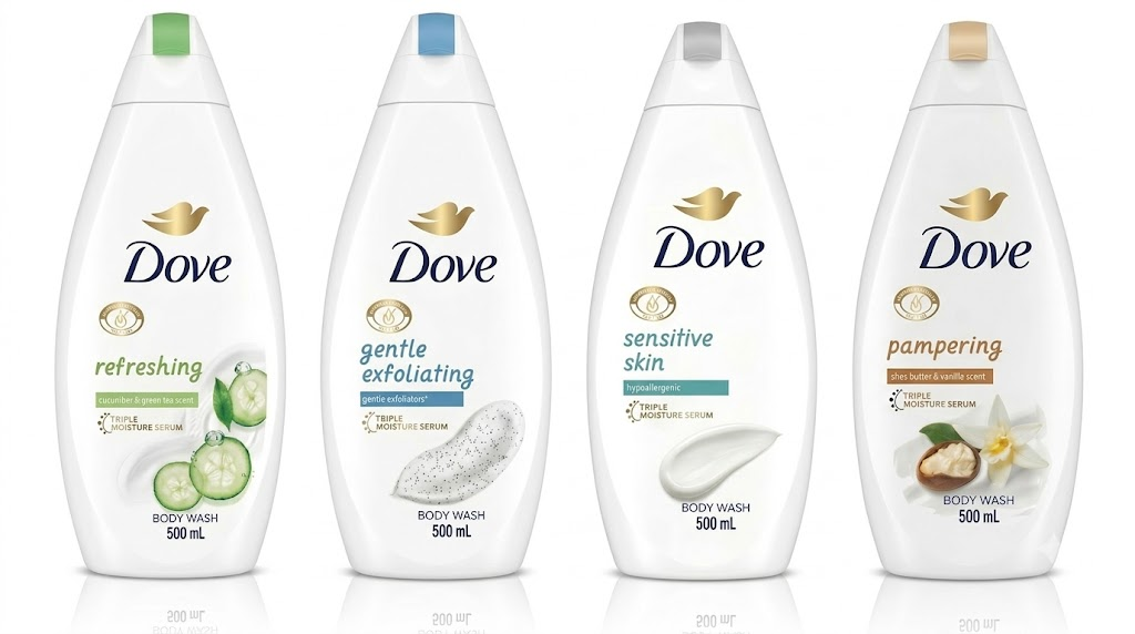 (4-Pack) Dove 500 ML Body Wash - Gallery 2