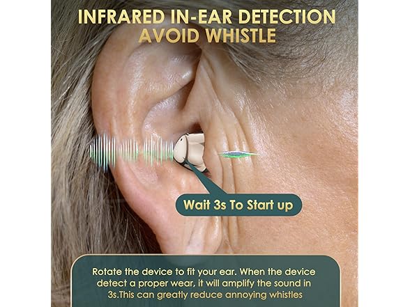 Earhance Digital Hearing Aids for Seniors 