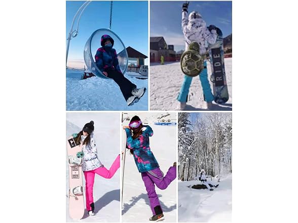 Imphut Women (XL) Waterproof Ski Pants Pants