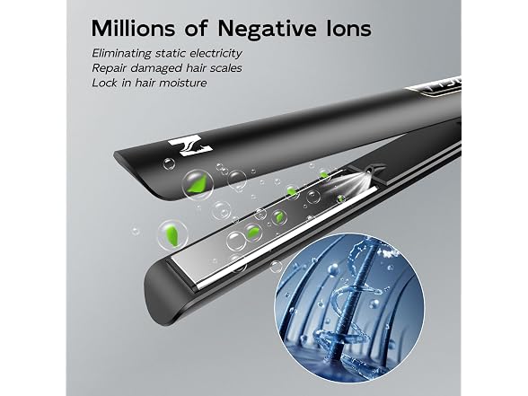 Nicebay 2-in-1 Hair Straightener