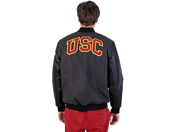 Ultra Game Men's NCAA Varisty Jacket (S)